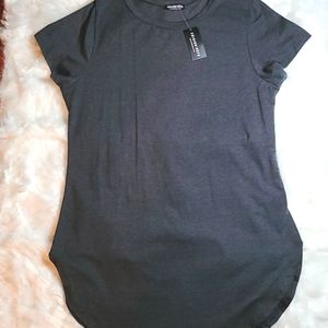 Fashion nova dark gray 3xl dress tunic plus new
